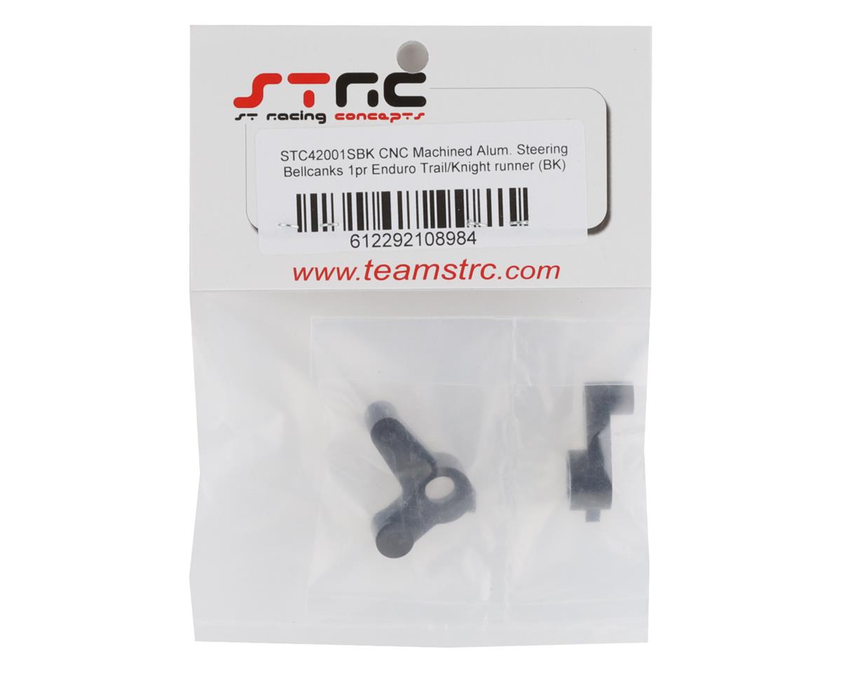 ST Racing Concepts Enduro Trailrunner Aluminum Steering Bellcranks (2) (Black)