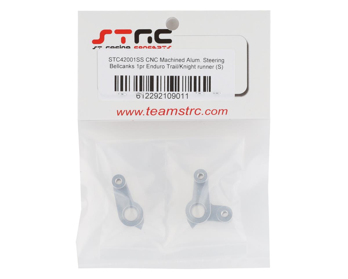 ST Racing Concepts Enduro Trailrunner Aluminum Steering Bellcranks (2) (Silver)