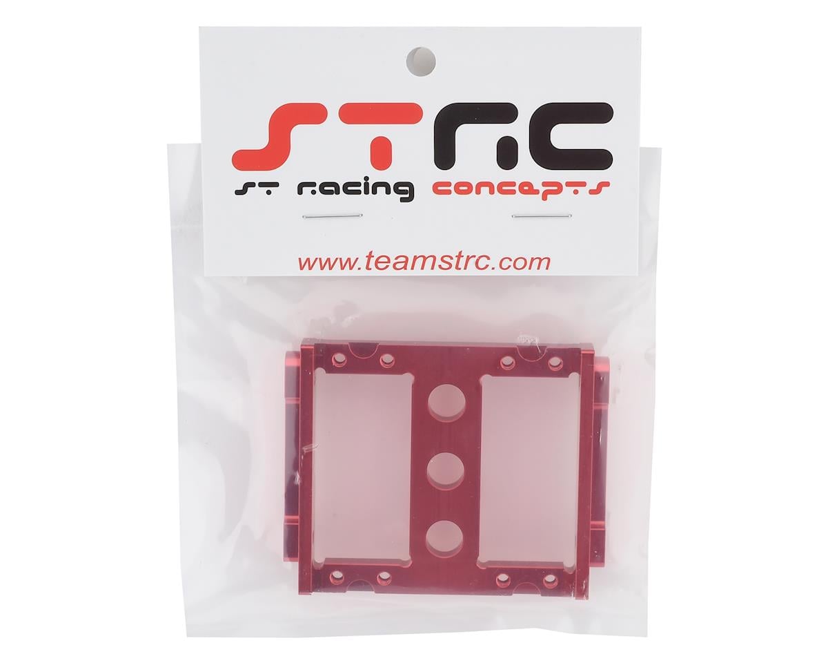ST Racing Concepts Enduro Aluminum Front Servo Mount Tray (Red)
