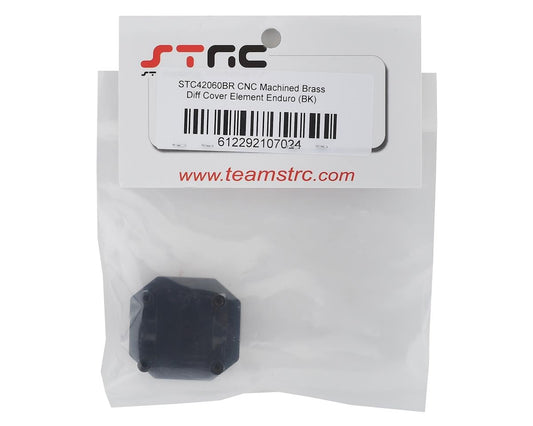 ST Racing Concepts Enduro Brass Diff Cover (Black)