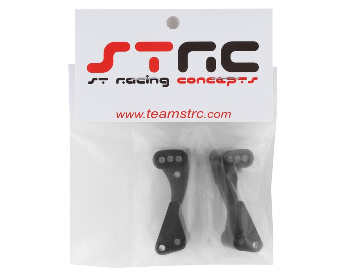 ST Racing Concepts Associated DR10 Aluminum Wheelie Bar Mount (Black)