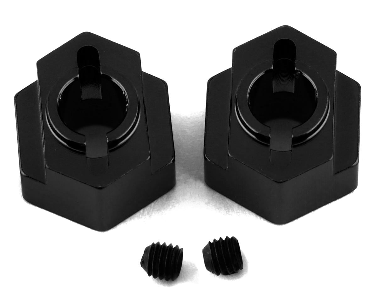 ST Racing Concepts DR10 Aluminum Rear Hex Adapters (2) (Blue)