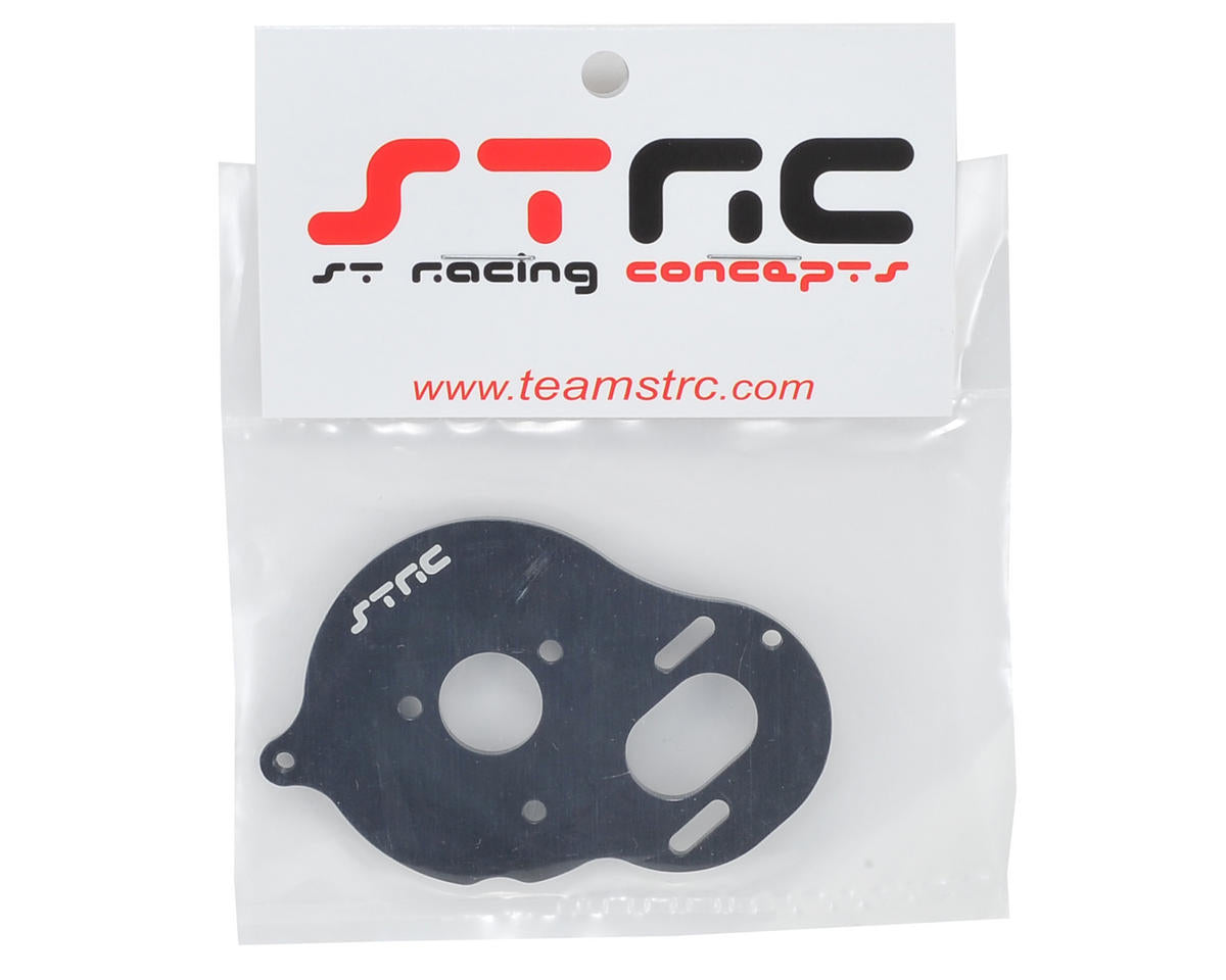 ST Racing Concepts B5/B5M Aluminum Motor Mount Plate (Black) (4-Gear & B5)