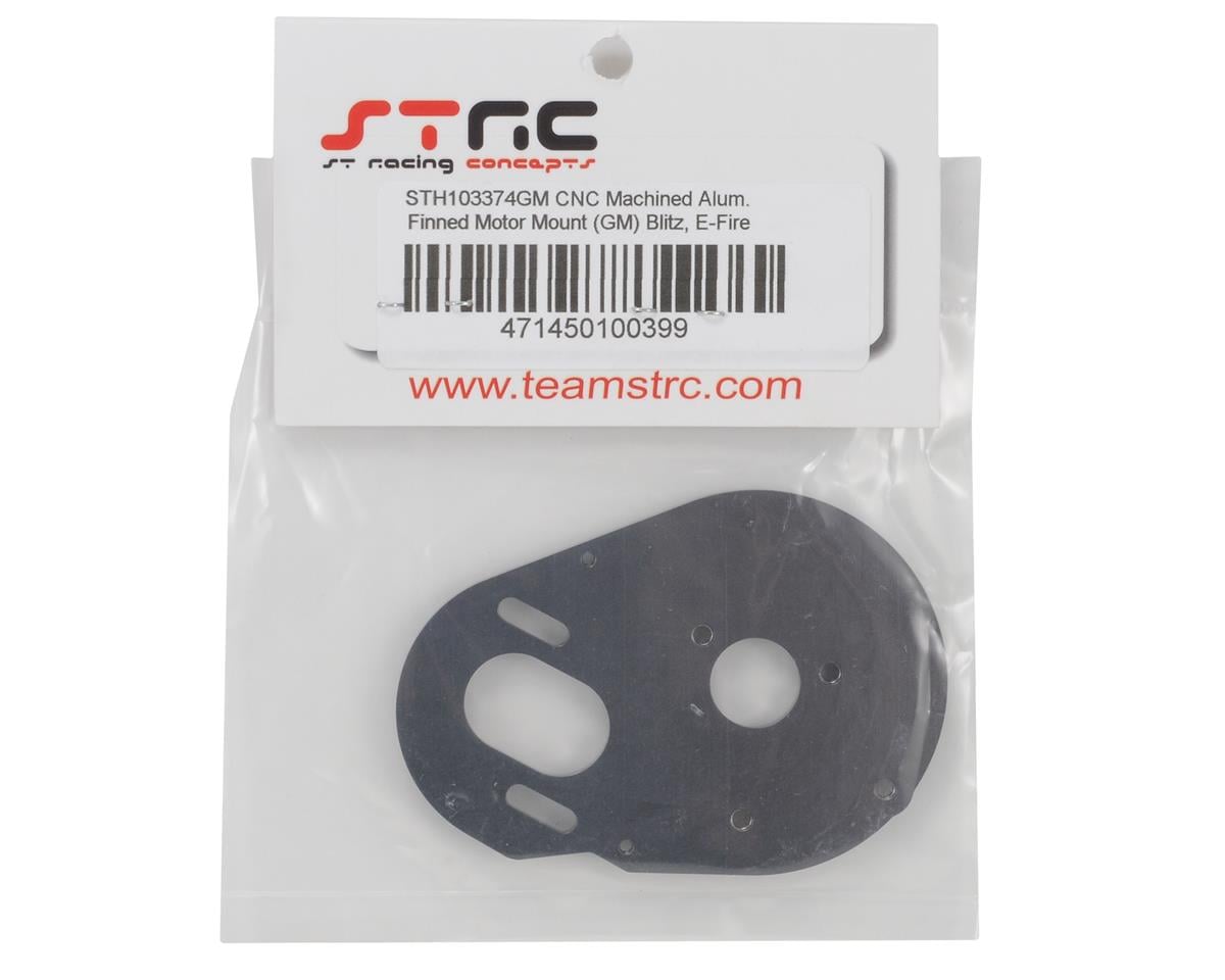 ST Racing Concepts Aluminum Finned Motor Mount (Gun Metal)