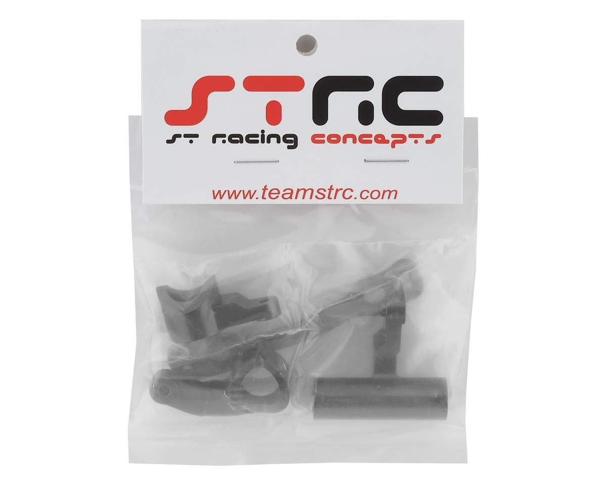 ST Racing Concepts Arrma 6S Aluminum HD Steering Bellcrank Set (Gun Metal)