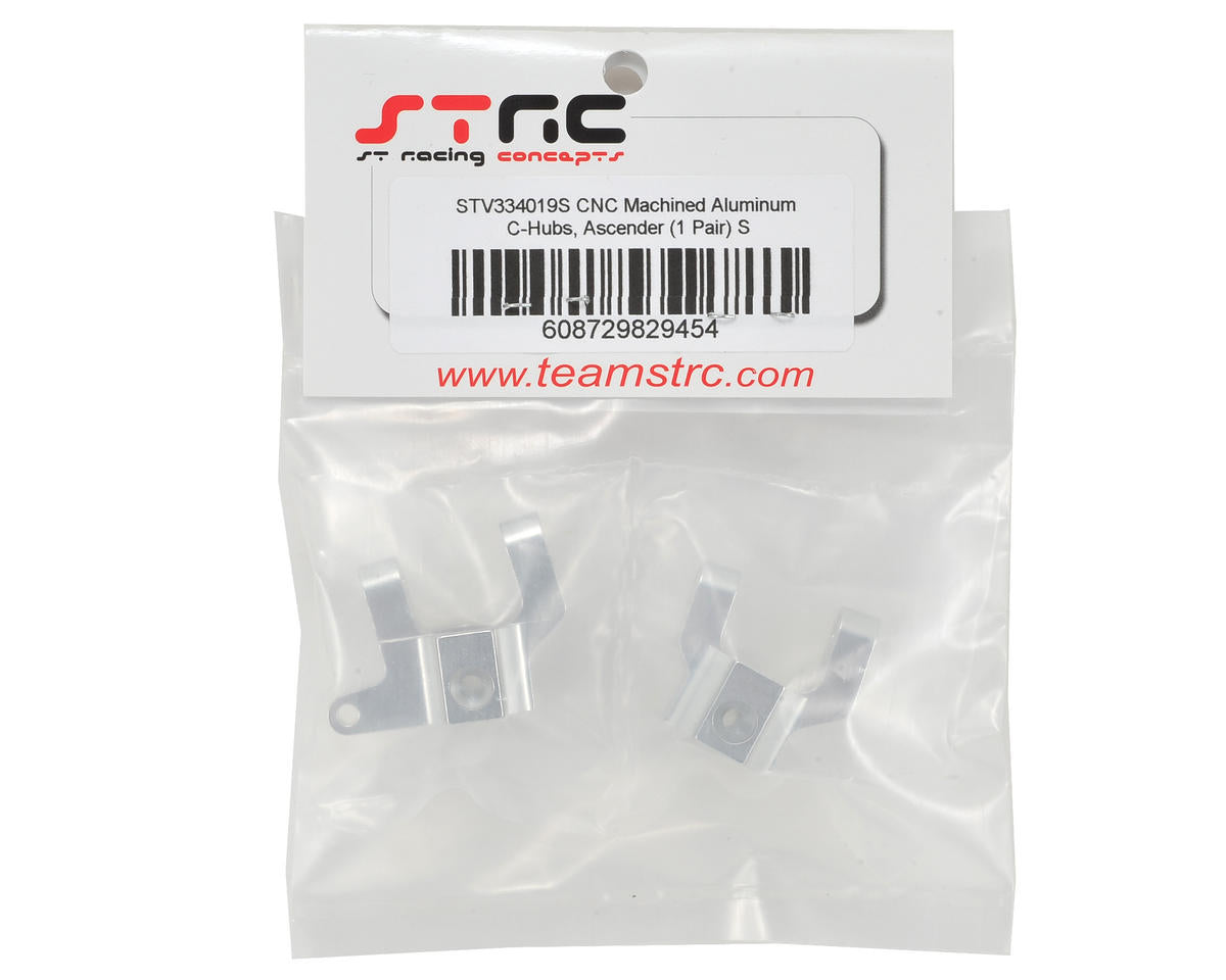 ST Racing Concepts Vaterra Ascender Aluminum C-Hubs (2) (Silver)