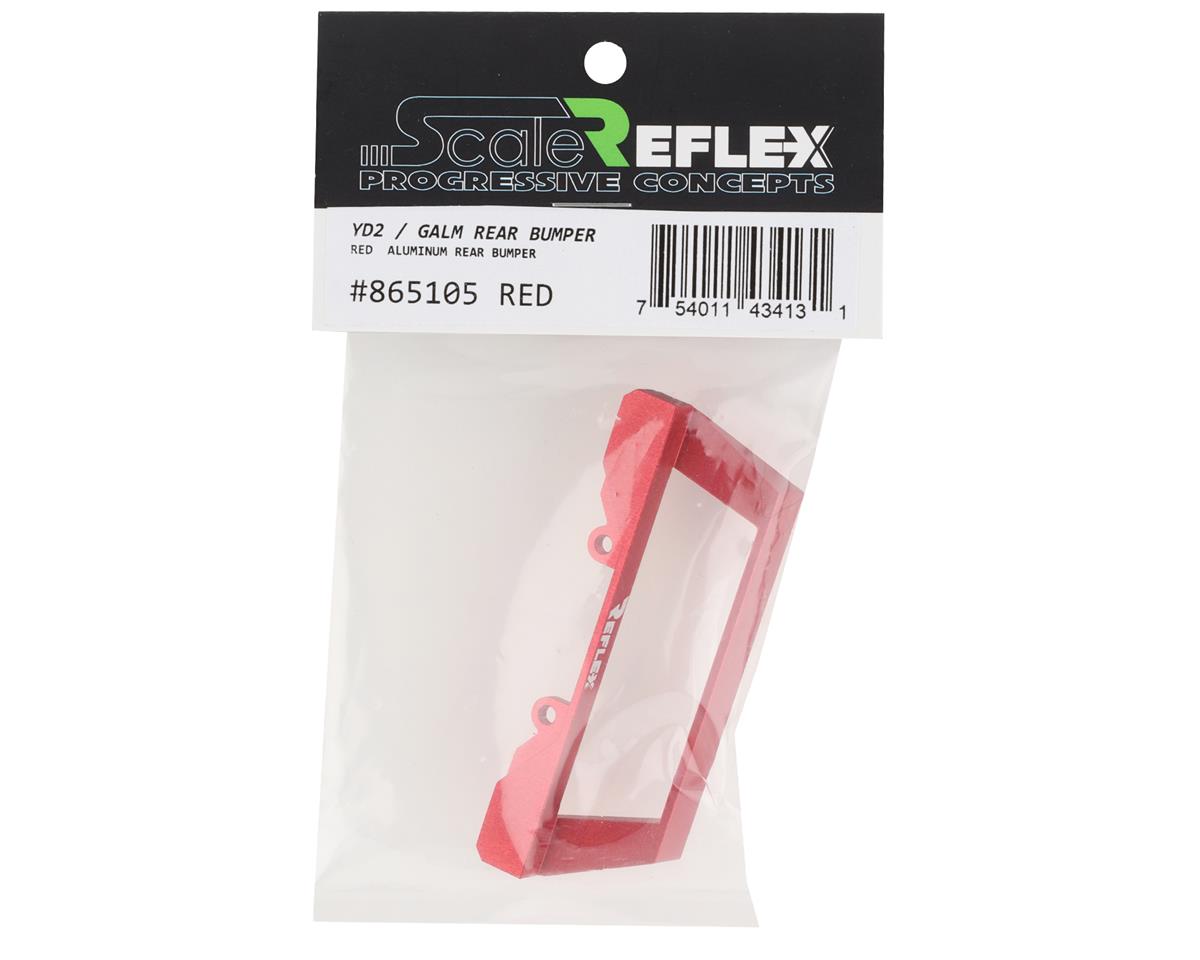 Scale Reflex YD2 Rear Aluminum Bumper (Red)