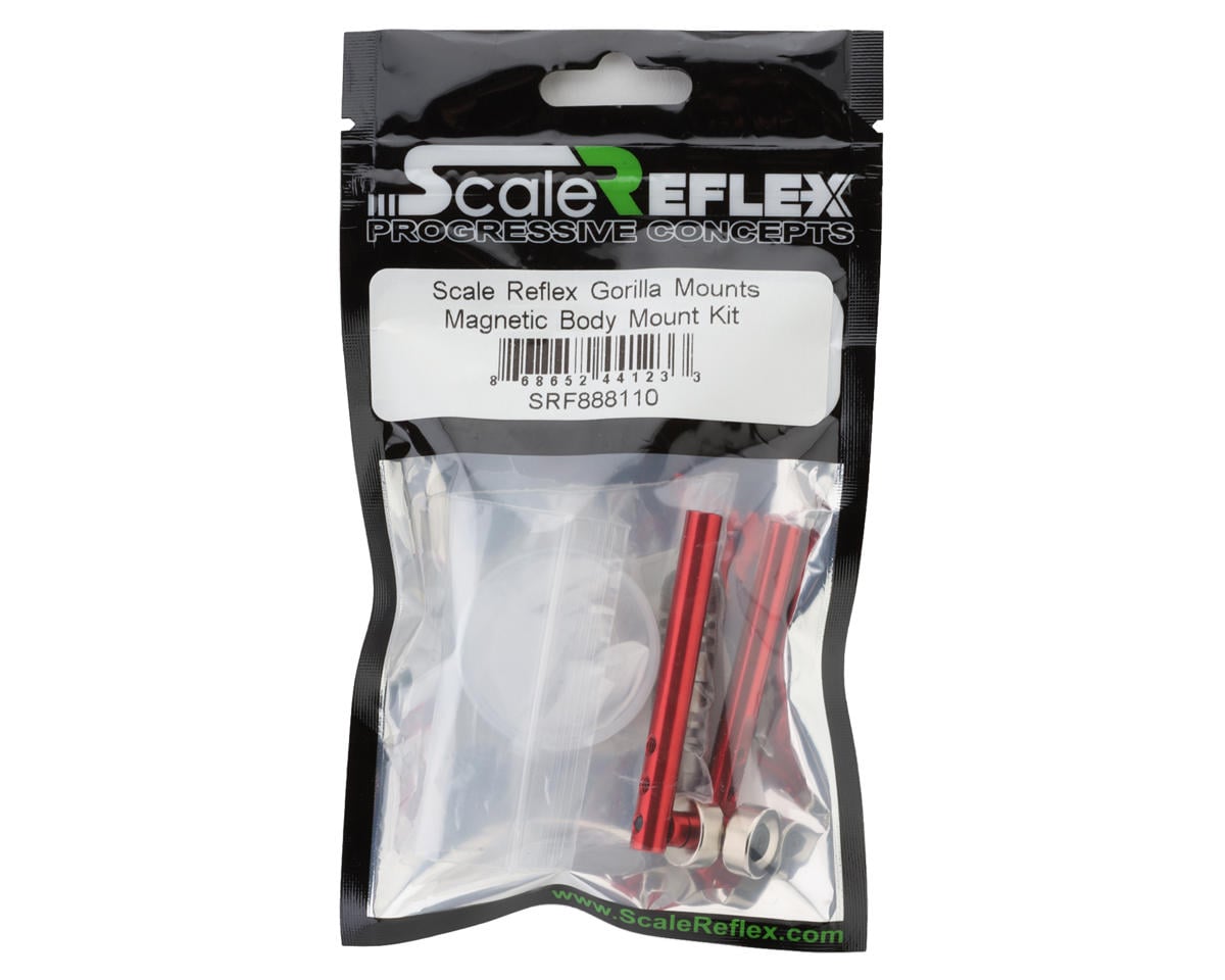 Scale Reflex Gorilla Mounts Magnetic Body Mount Kit (Red)
