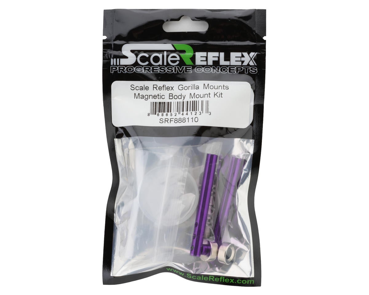 Scale Reflex Gorilla Mounts Magnetic Body Mount Kit (Purple)