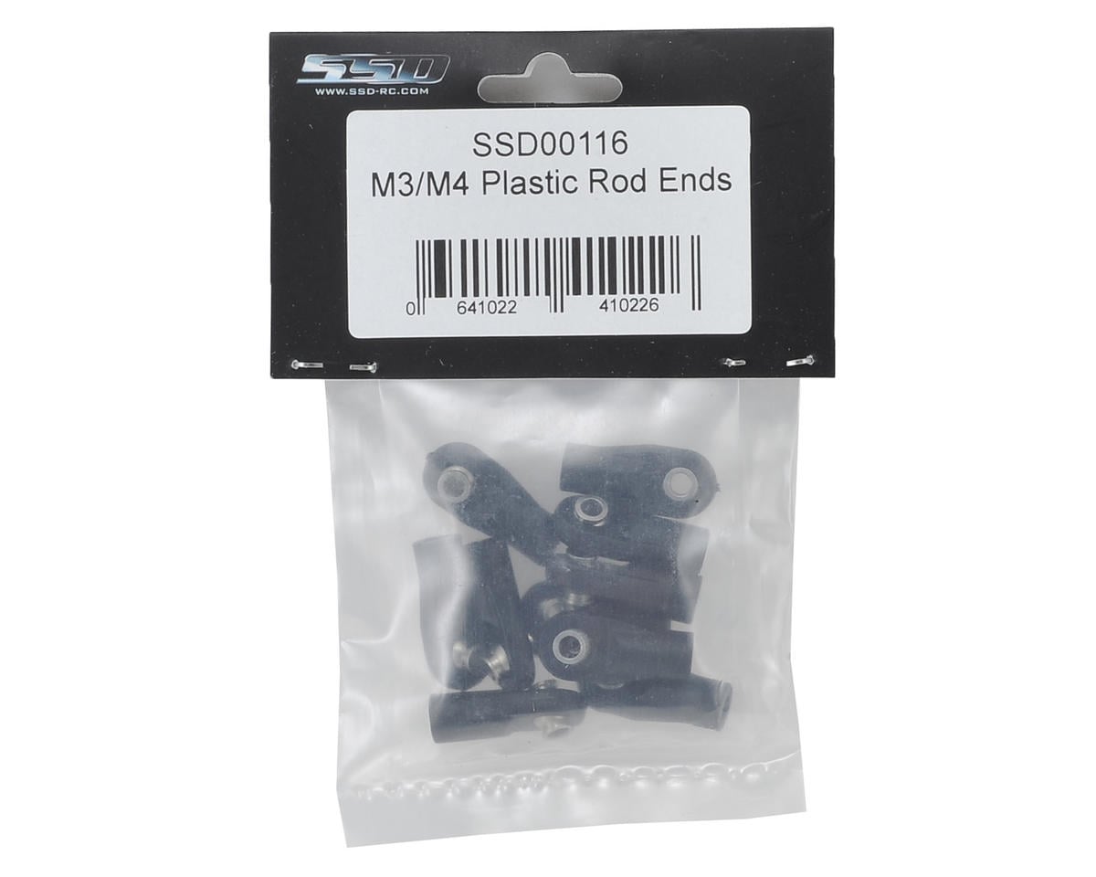 SSD RC M4/M3 Plastic Rod End (10)