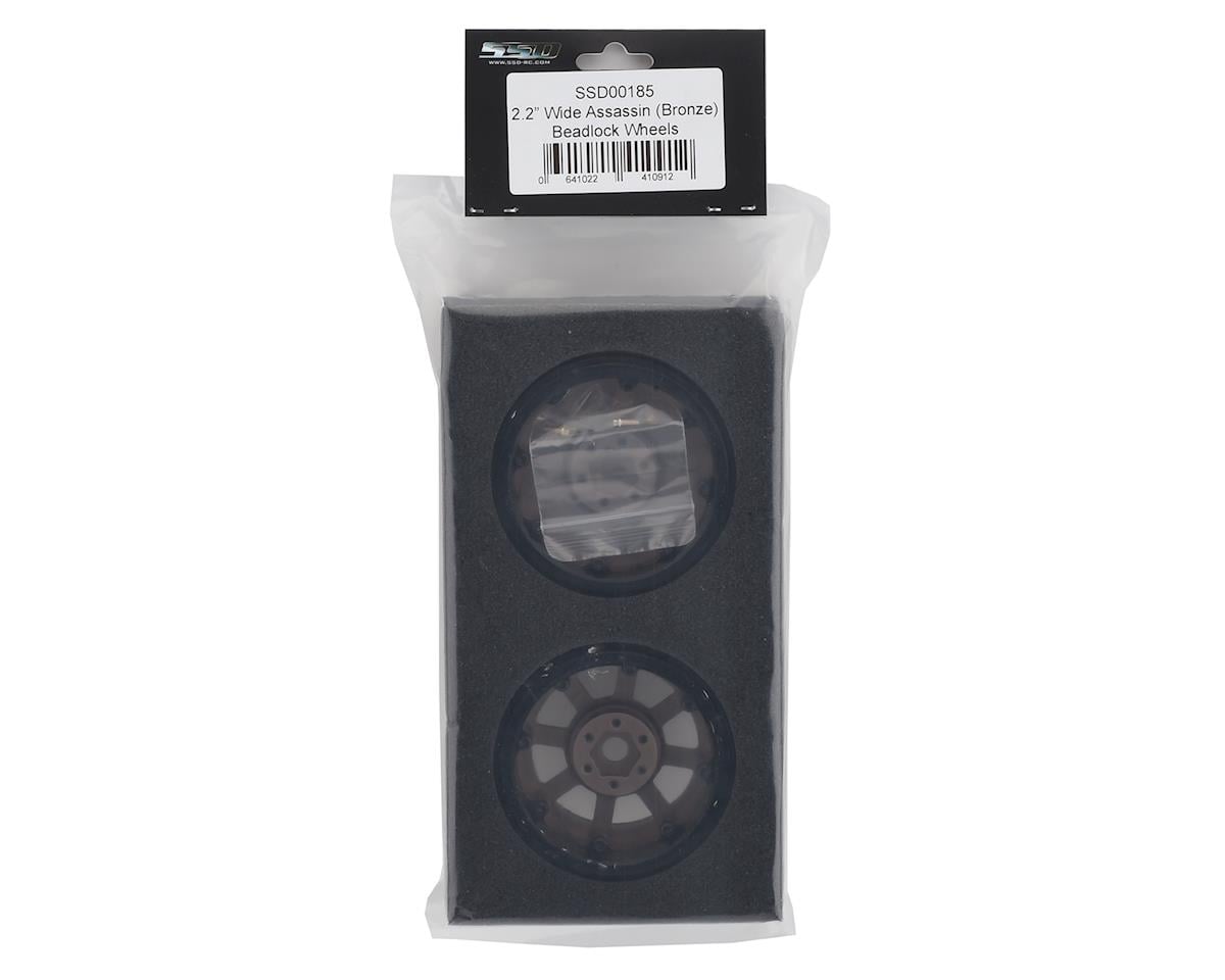 SSD RC 2.2 Wide Assassin Beadlock Wheels (Bronze) (2)