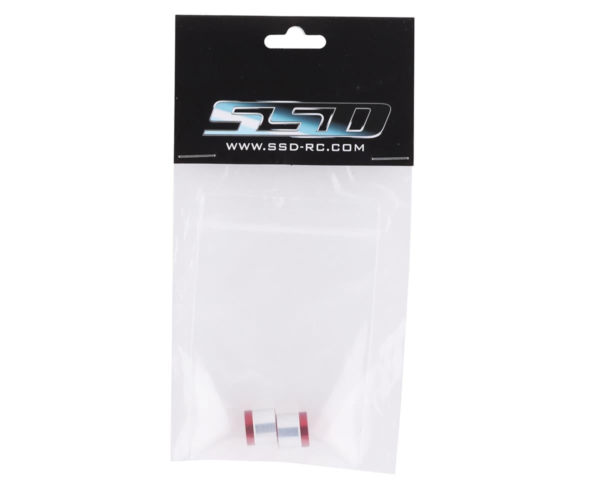 SSD RC M5 Locking Hubs (Red)