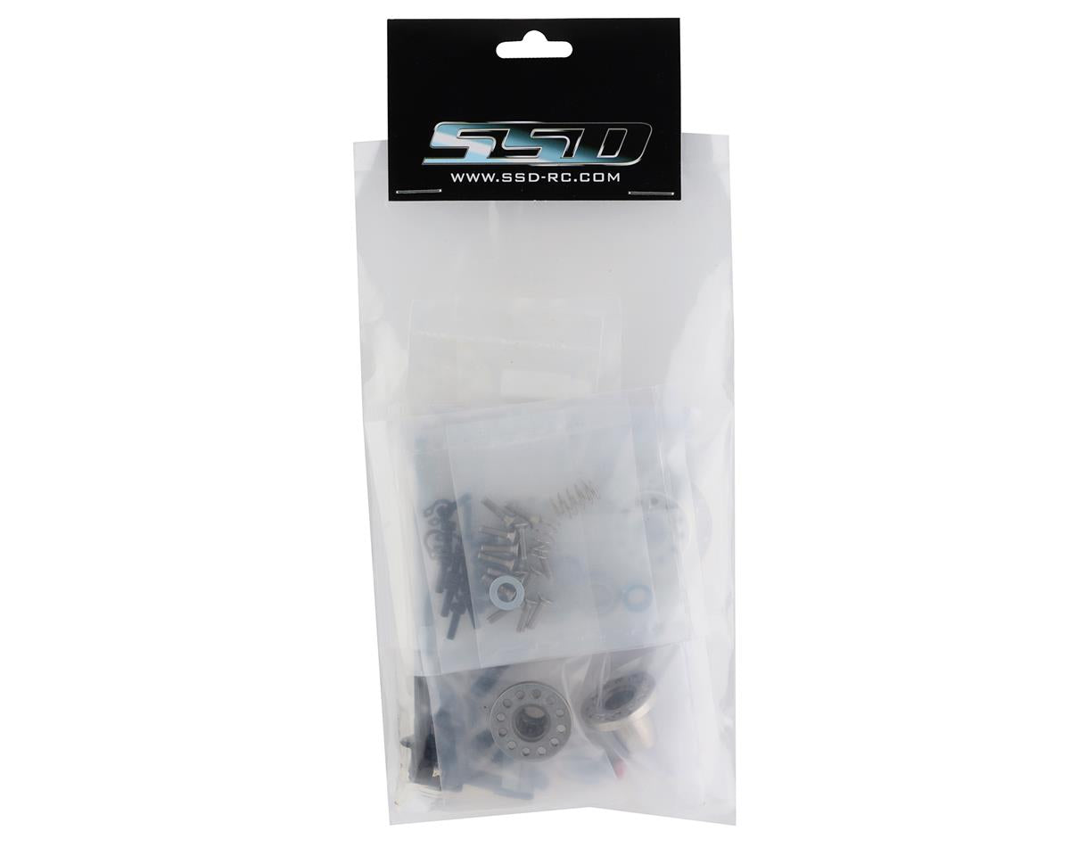 SSD RC SCX10 III Straight Axle Manual Locking Hub Kit
