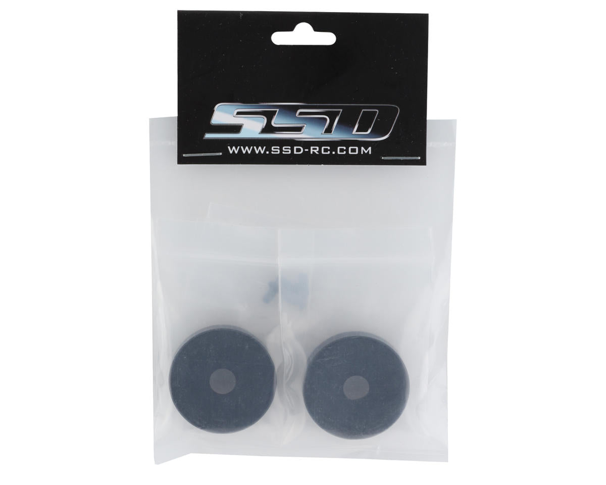 SSD RC VS4-10 F10 Brass Rear Axle Weights (Black) (2) (104g)