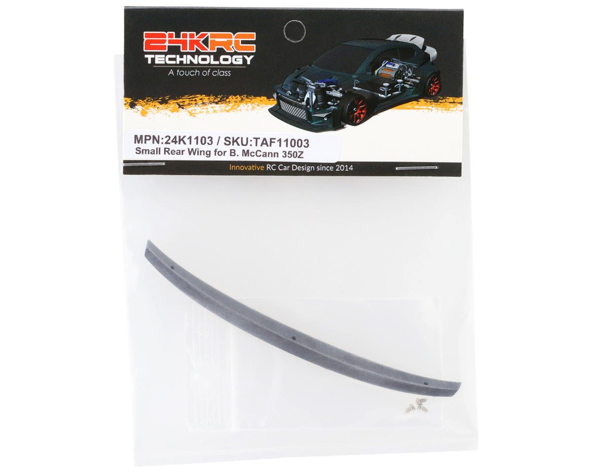 24K RC Technology 1/10 Brian McCann Nissan 350Z Small Rear Wing