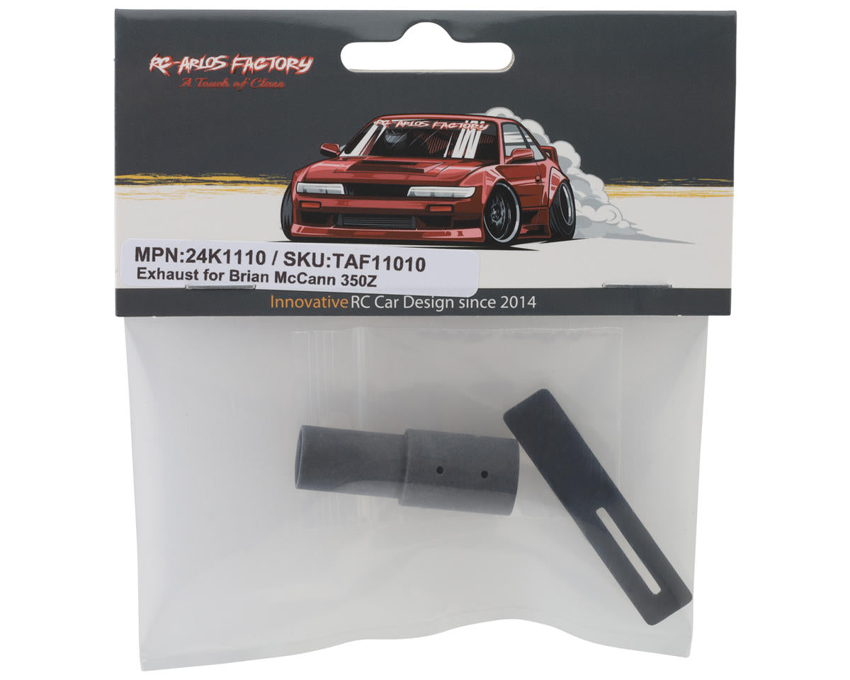 24K RC Technology 1/10 Brian McCann Nissan 350Z Exhaust