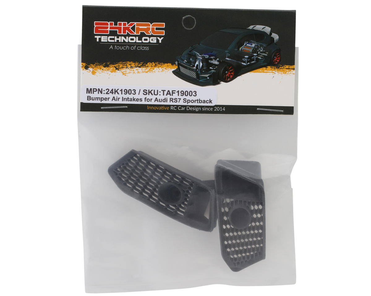 24K RC Technology 1/10 Audi RS7 Sportback Bumper Air Intake Vents (2)