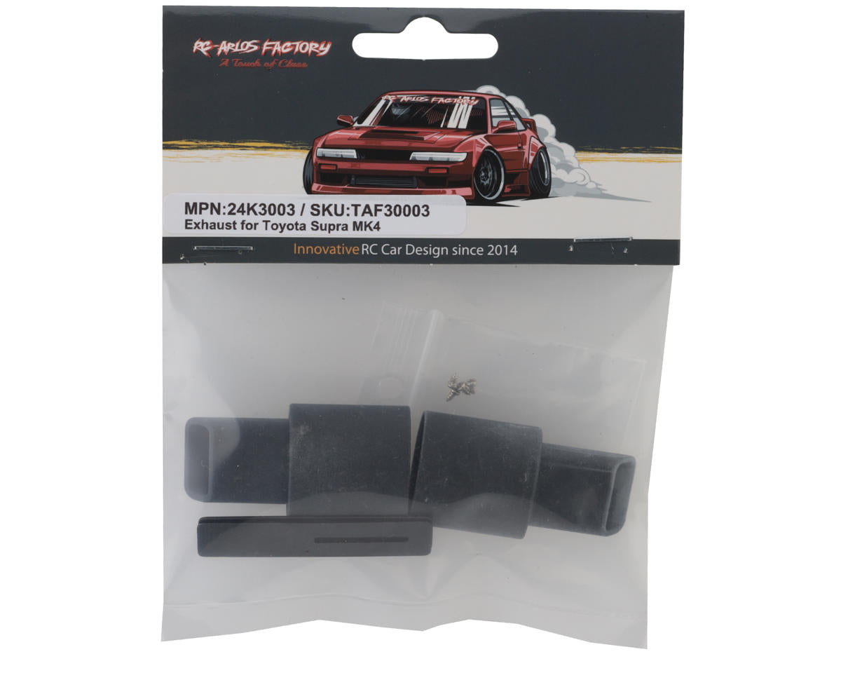 24K RC Technology 1/10 Toyota Supra MK4 (A80) Exhaust (2)