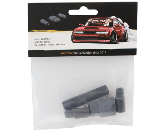 24K RC Technology Toyota Corolla GR 1/10 Exhaust Set