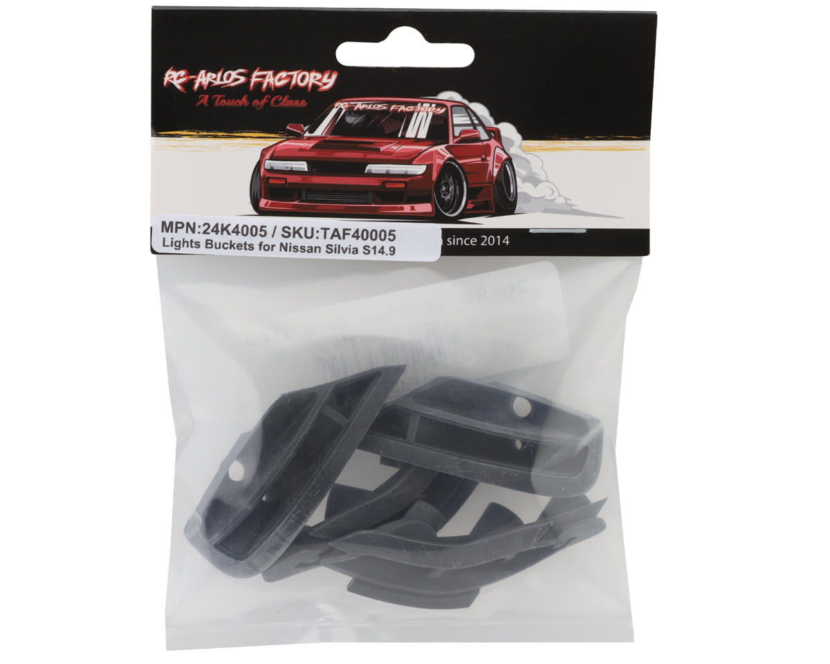 24K RC Technology Silvia S14.9 Front and Rear Light Buckets