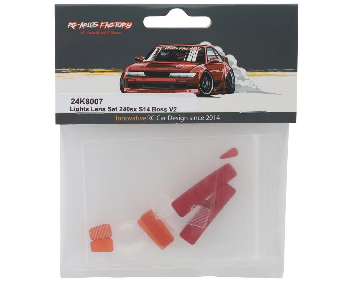 24K RC Technology 240sx S14 Boss V2 Lights Lens Set