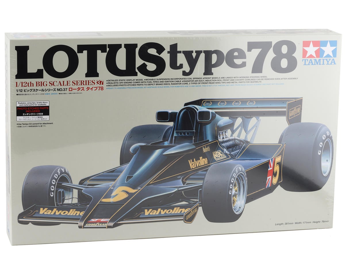 Tamiya 1/12 Lotus Type 78 Model Formula One Model Kit