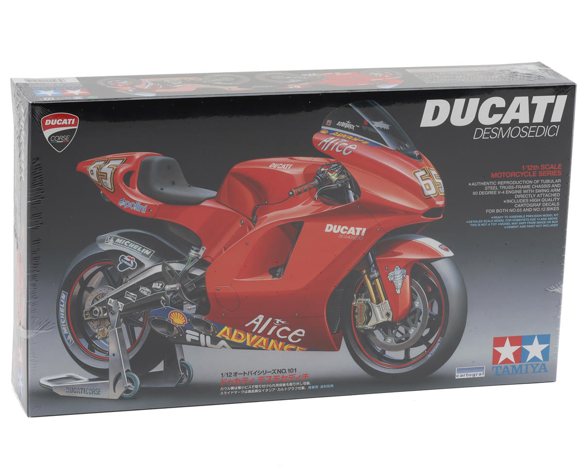 Tamiya 1/12 Ducati Desmosedici Motorcycle Model Kit