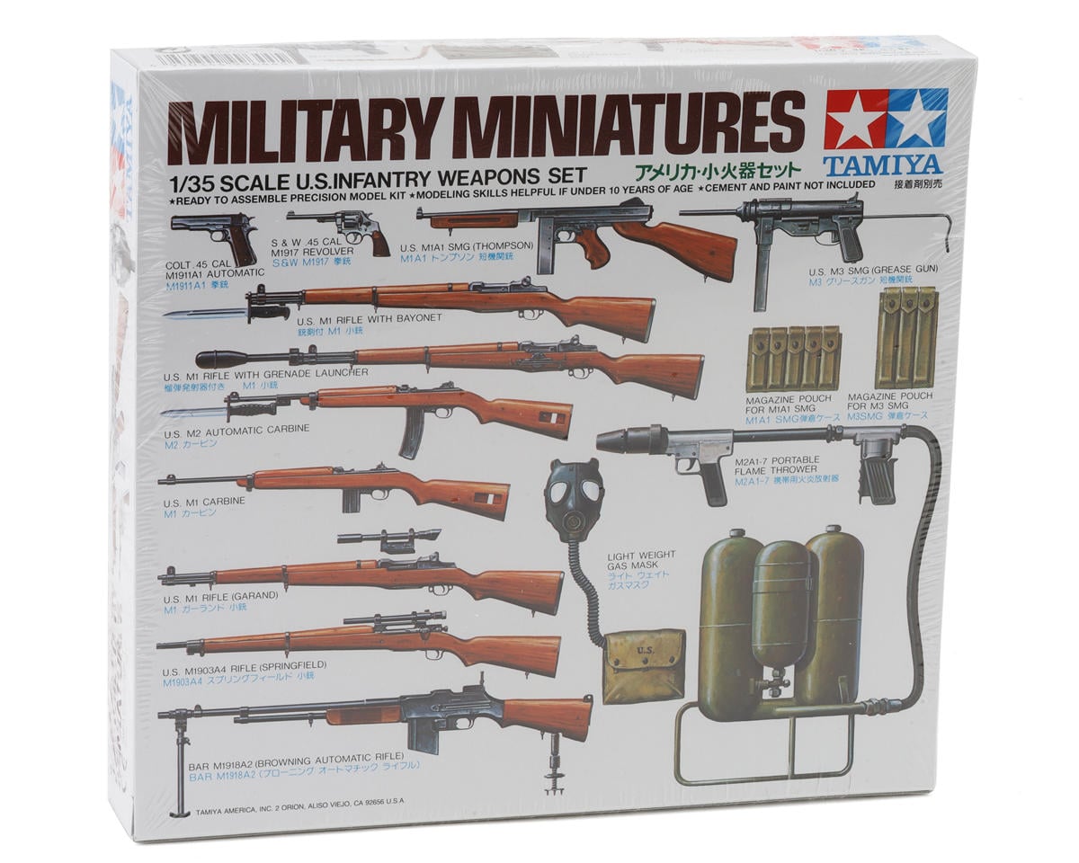 Tamiya 1 35 US INFTRY WEAP SET
