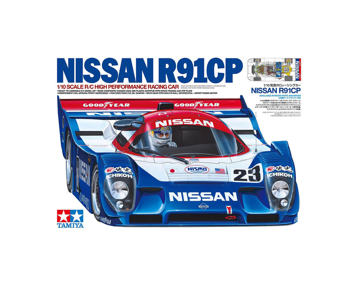 Tamiya Nissan R91CP Group-C 1/10 2WD Electric On-Road Touring Car Kit