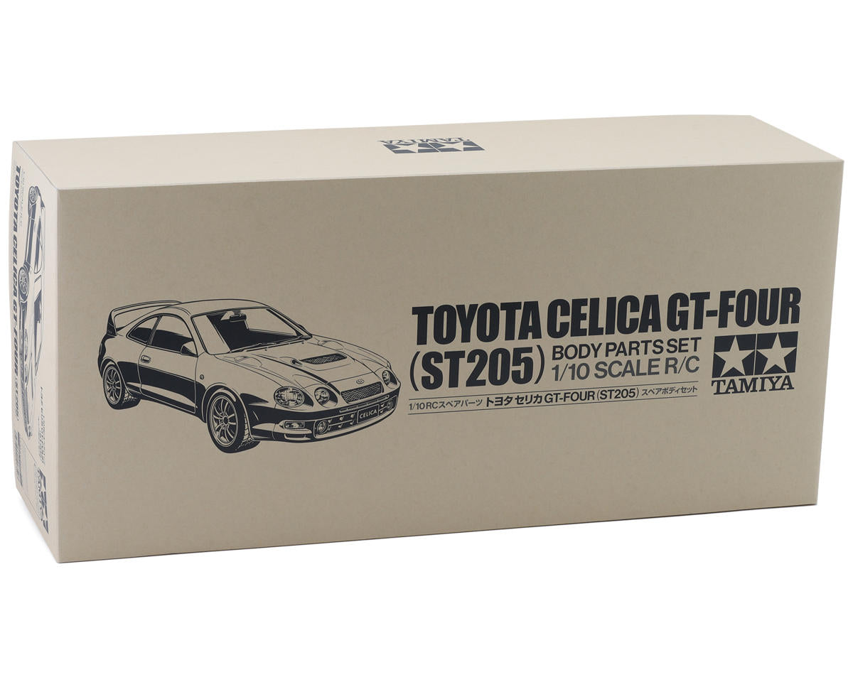 Tamiya TT-02 Toyota Celica GT-Four RC ST205 1/10 Touring Car Body Set (Clear)
