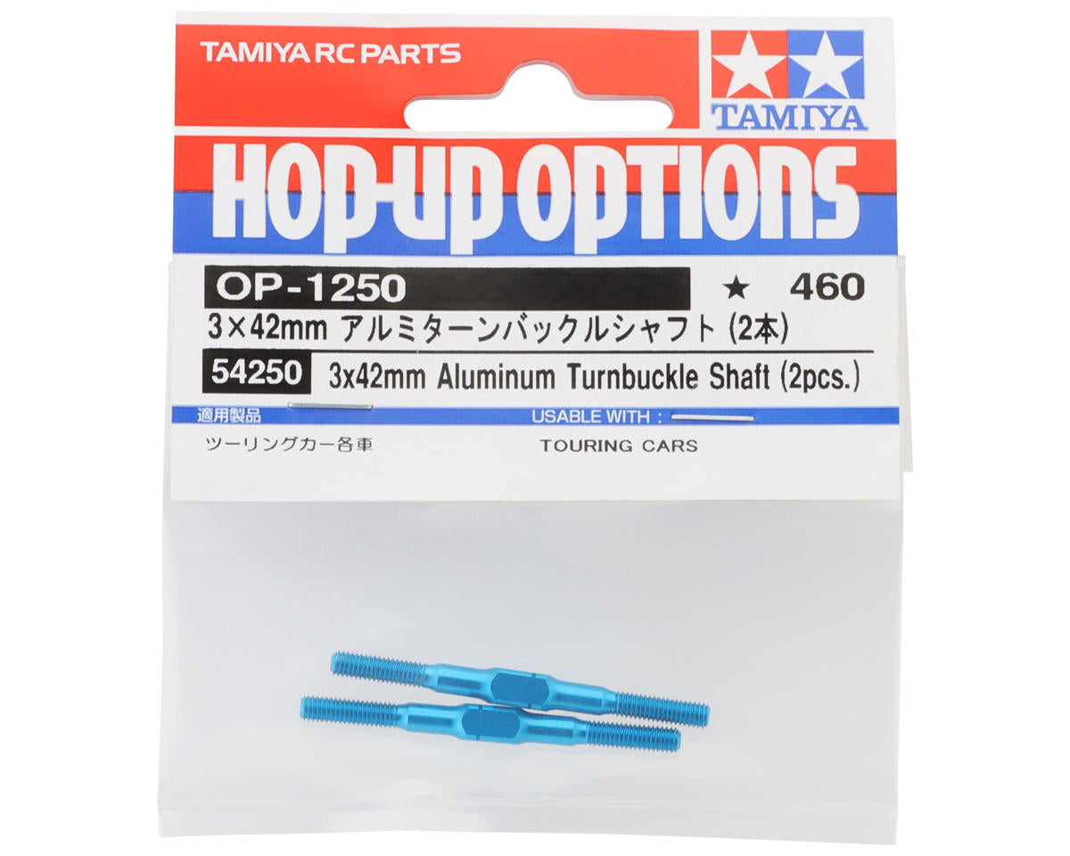 Tamiya Aluminum Turnbuckle (2) (3x42mm)