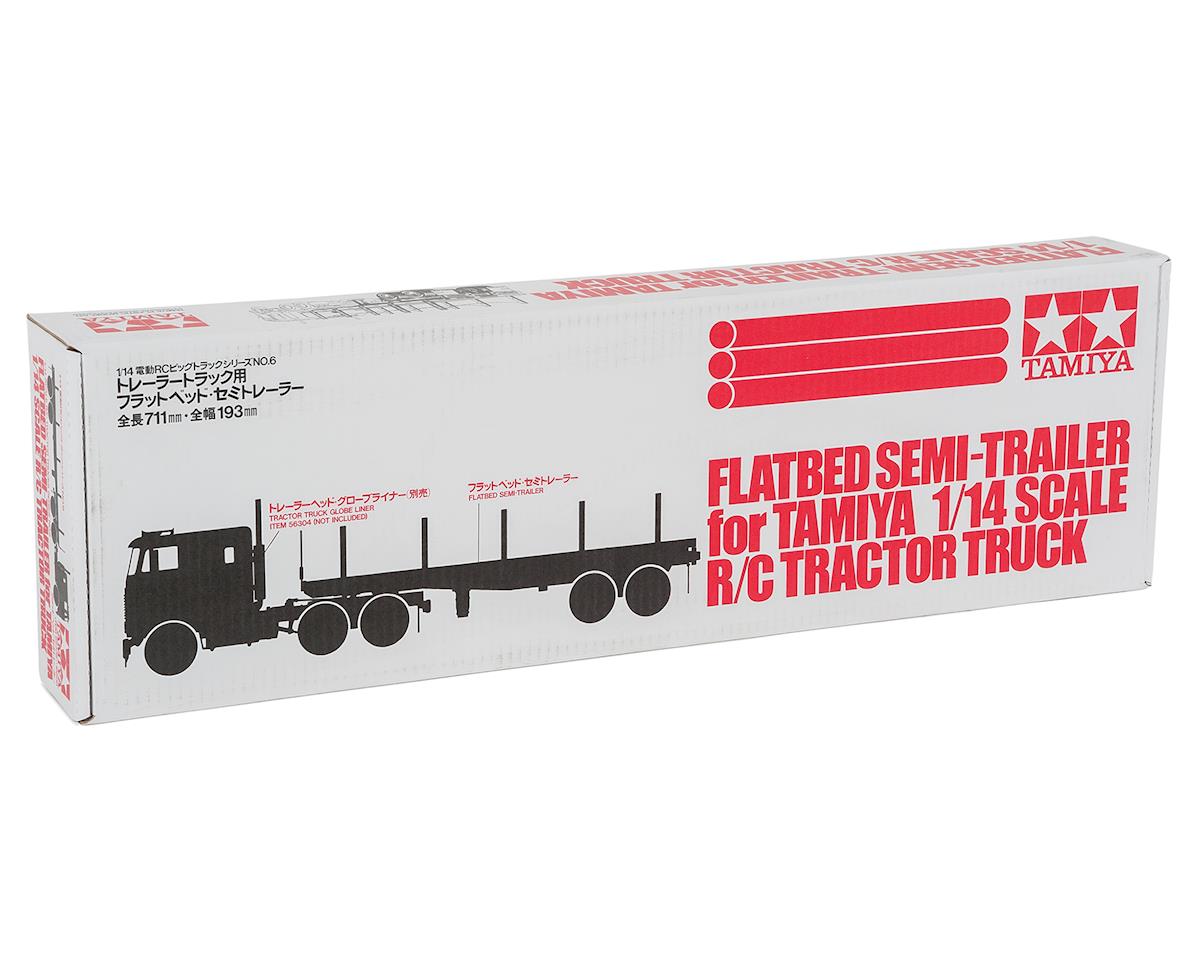 Tamiya 1/14 Semi Truck Flatbed Trailer