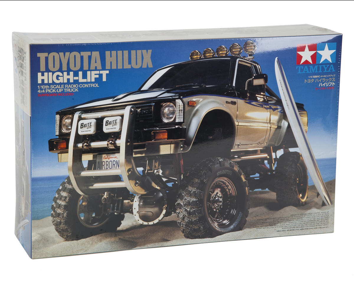 Tamiya Toyota Hilux High-Lift Electric 4X4 Scale Truck Kit