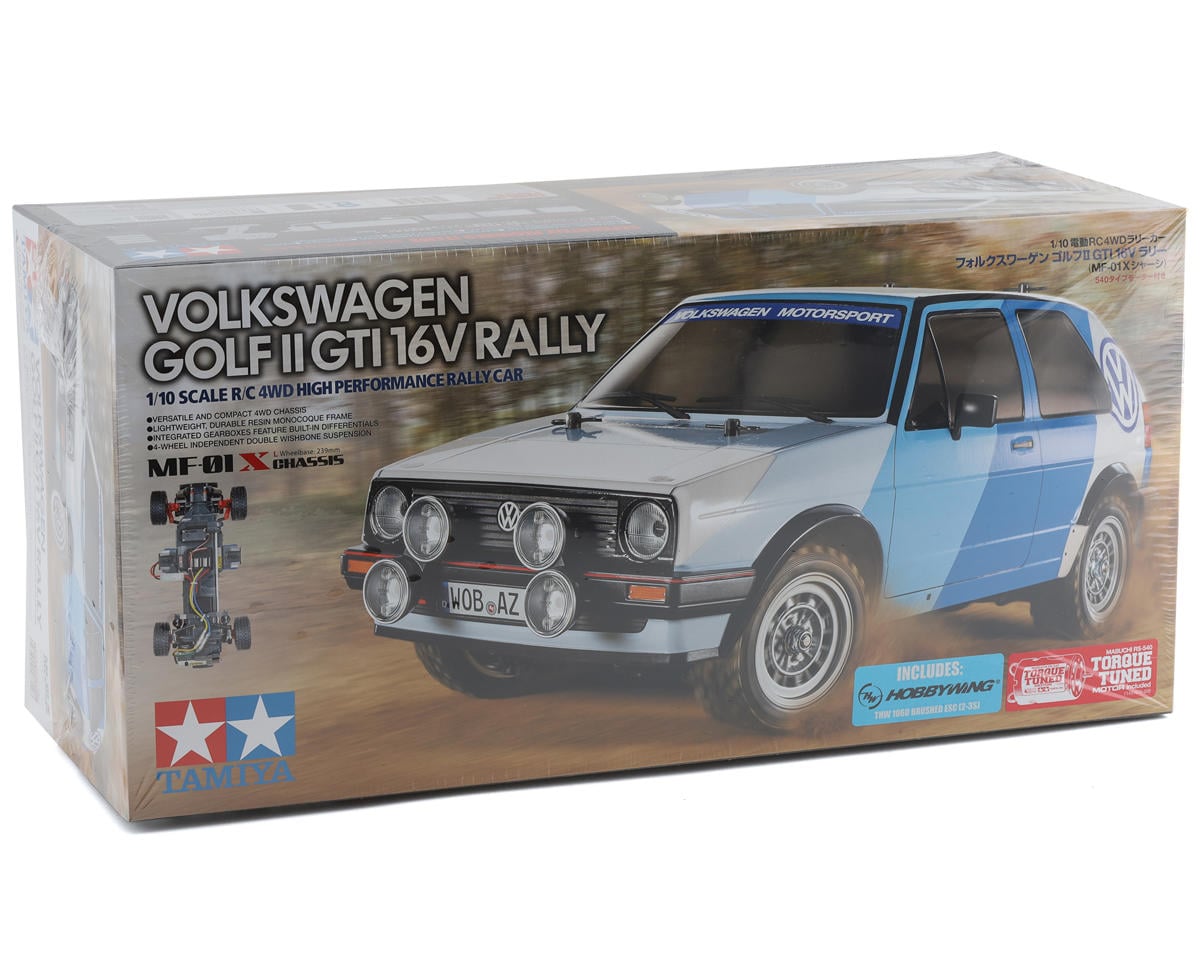 Tamiya Volkswagen Golf MK2 GTI 16V 1/10 4WD Electric Rally Car Kit (MF-01X)