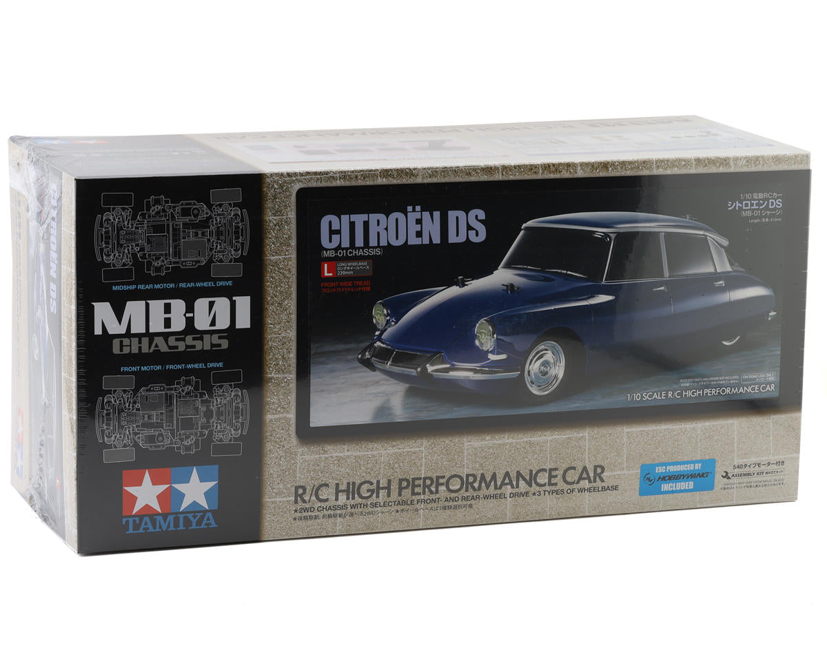 Tamiya Citroen DS 1/10 FWD/RWD Electric On-Road Kit (MB-01)