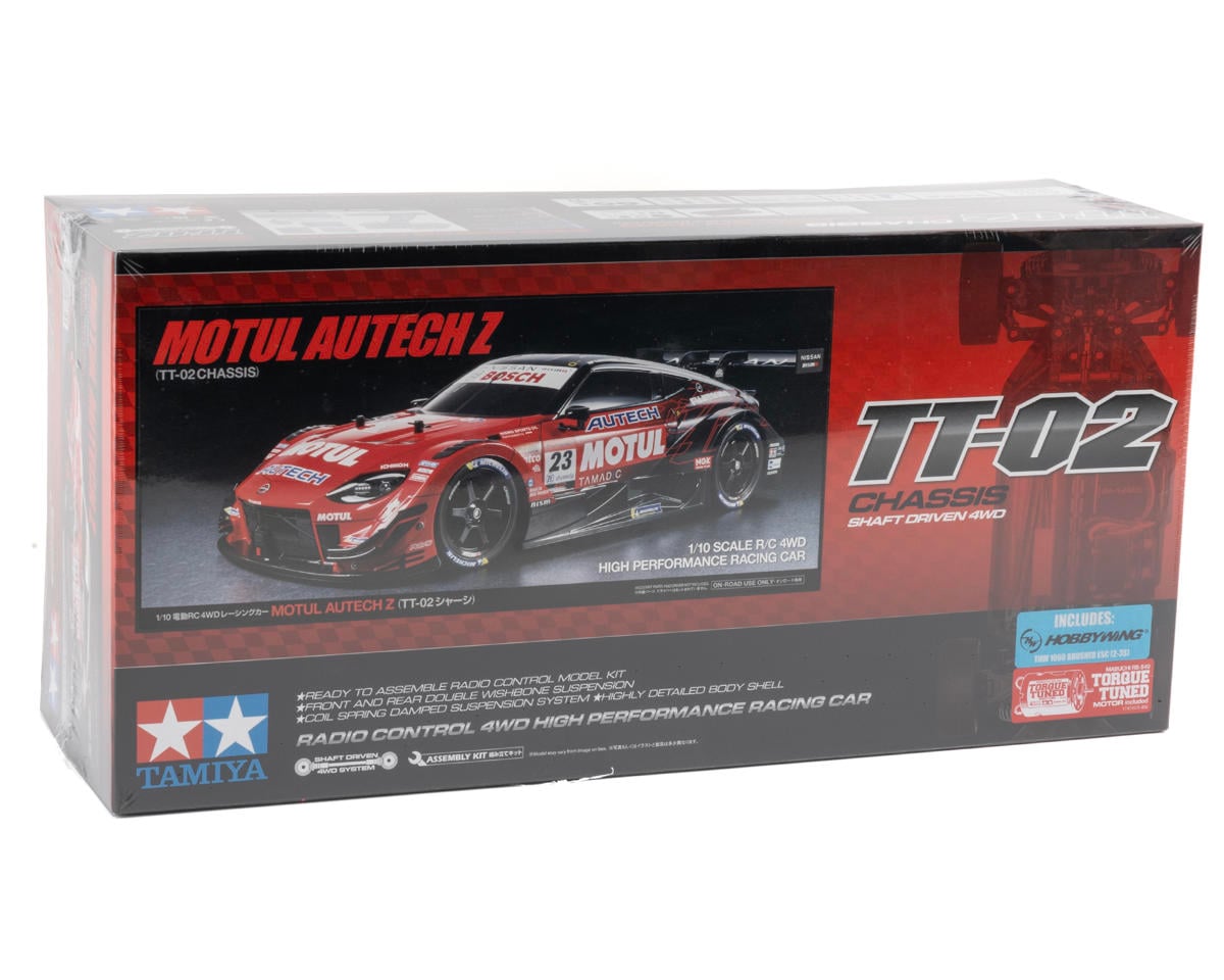 Tamiya TT-02 Motul Autech Nissan Z 1/10 4WD Electric Touring Car Kit