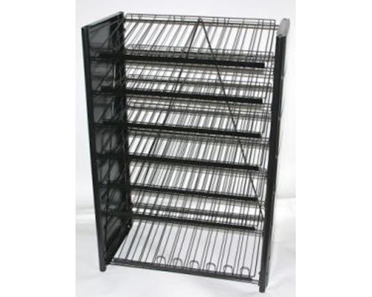 Tamiya 7 Shelf Spray Can Paint Rack Stand (Black)