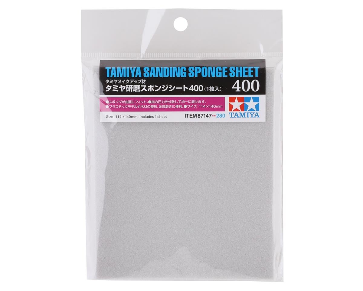 Tamiya Sanding Sponge Sheet (400 Grit)