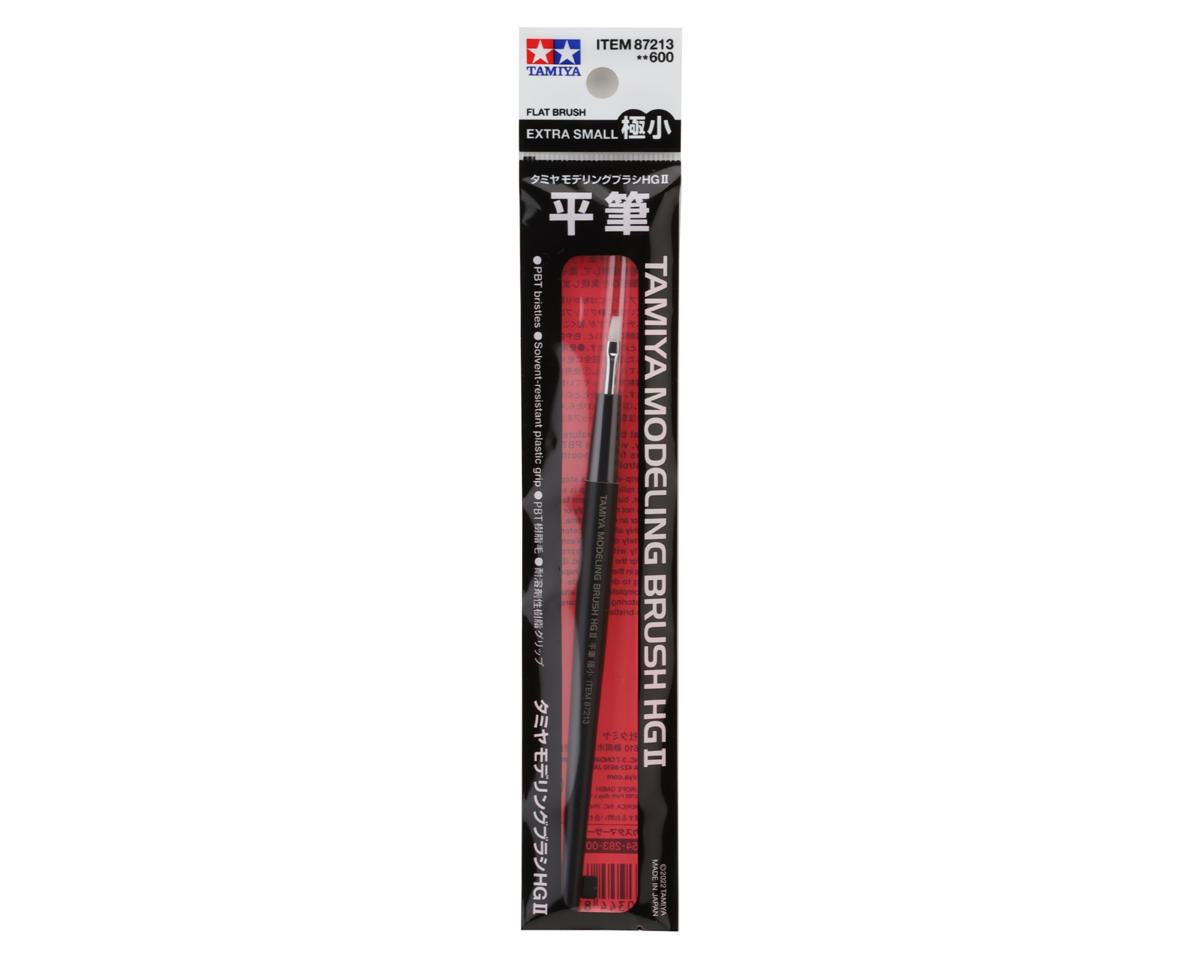 Tamiya HG II Modeling Flat Brush (Extra Small)