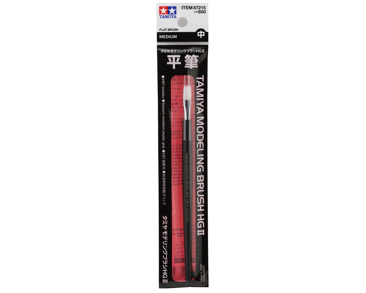 Tamiya HG II Modeling Flat Brush (Medium)