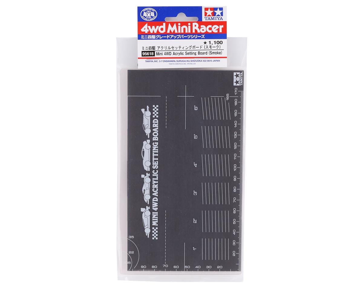 Tamiya Mini 4WD Acrylic Setting Board (Smoke)