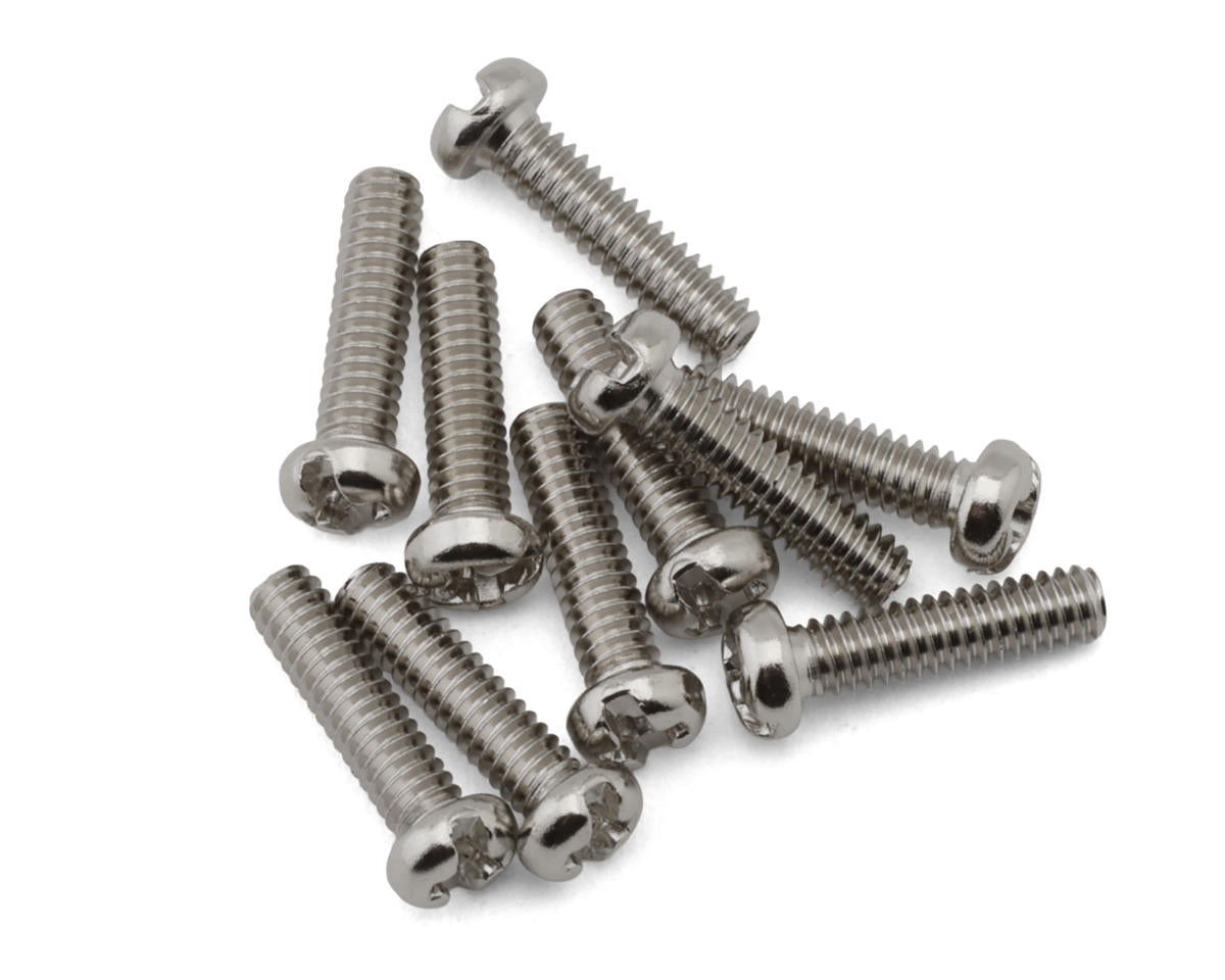 Tamiya 2x8mm Button Head Philips Screws (10)