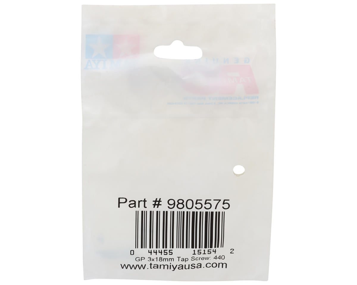 Tamiya 3x18mm Self Tapping Screw (2)