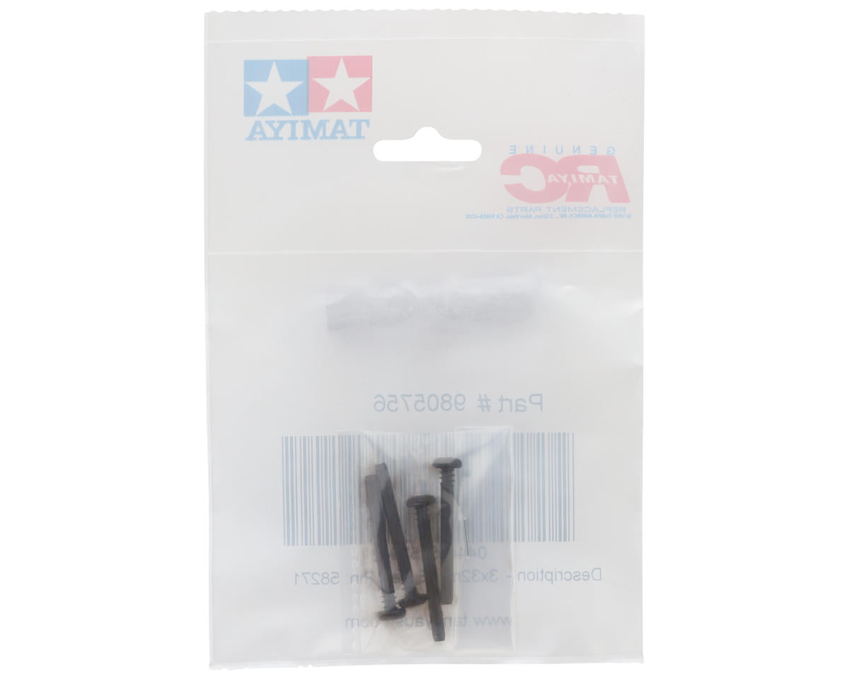 Tamiya 3x32mm Screw Pins (4)