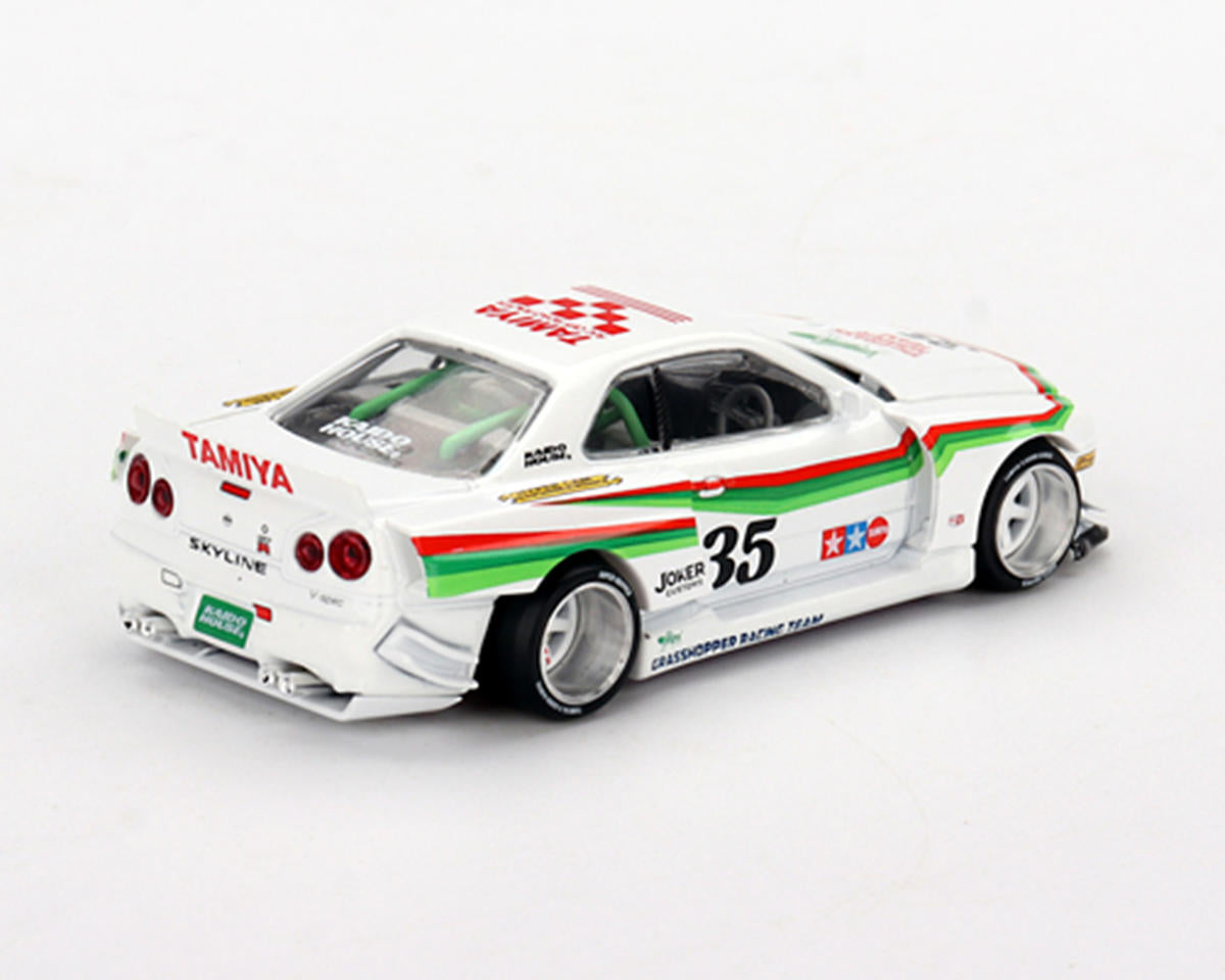 Tamiya Mini GT Nissan Skyline GT-R (R34) X “The Grasshopper” Kaido House