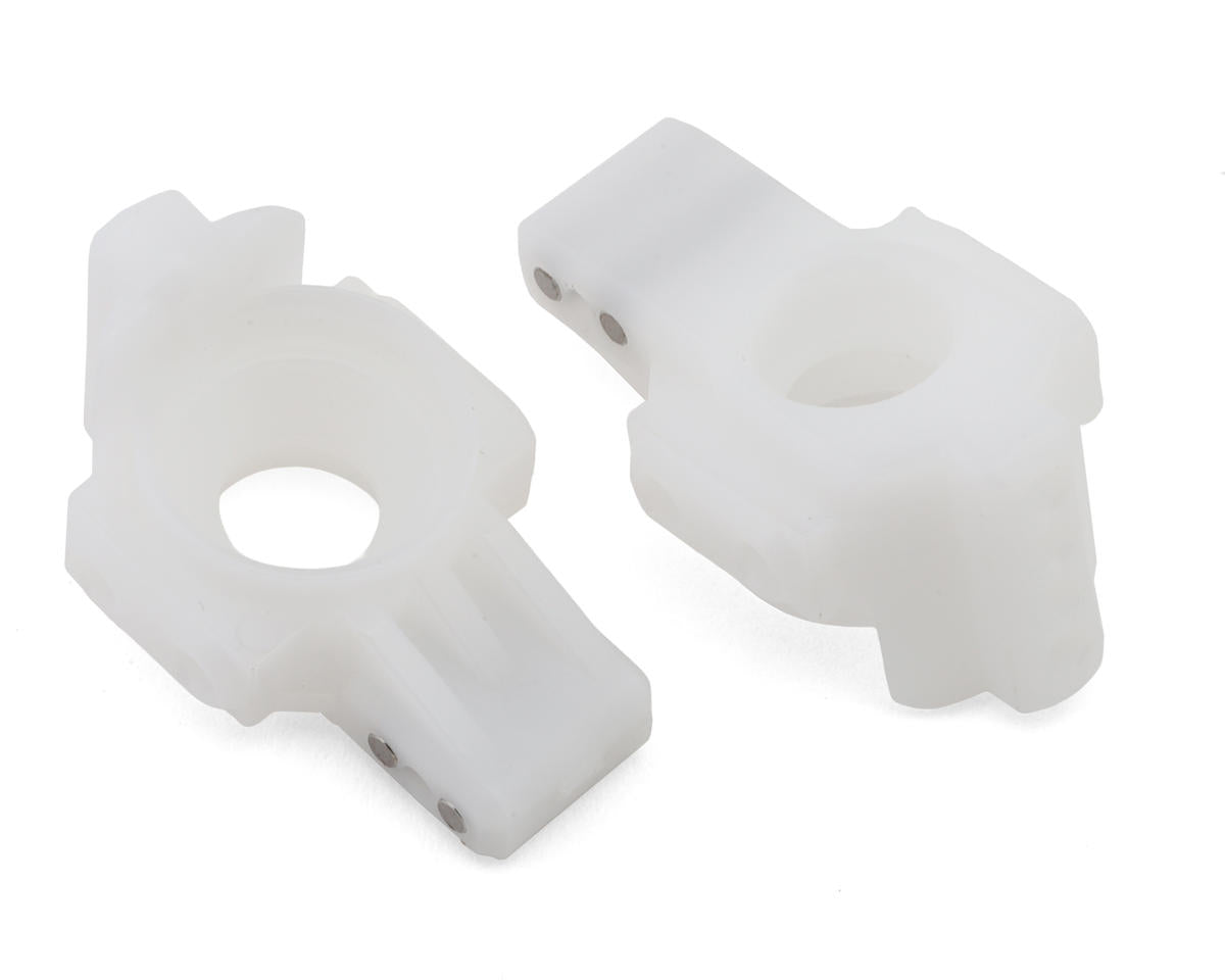 Topline Reve D RDX Rear Hub Carriers (White) (2) (Type U)