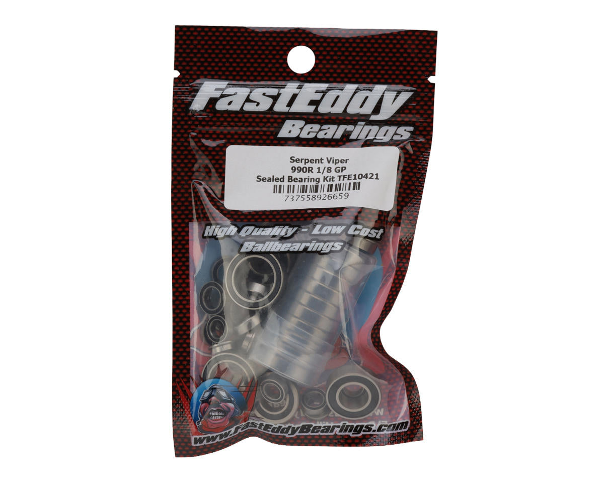 FastEddy Serpent Viper 990R 1/8 GP Sealed Ball Bearing Kit