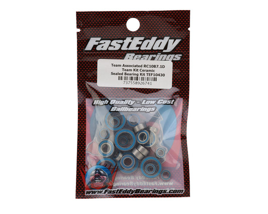 FastEddy Team Associated RC10B7.1D Team Kit Ceramic Sealed Ball Bearing Kit