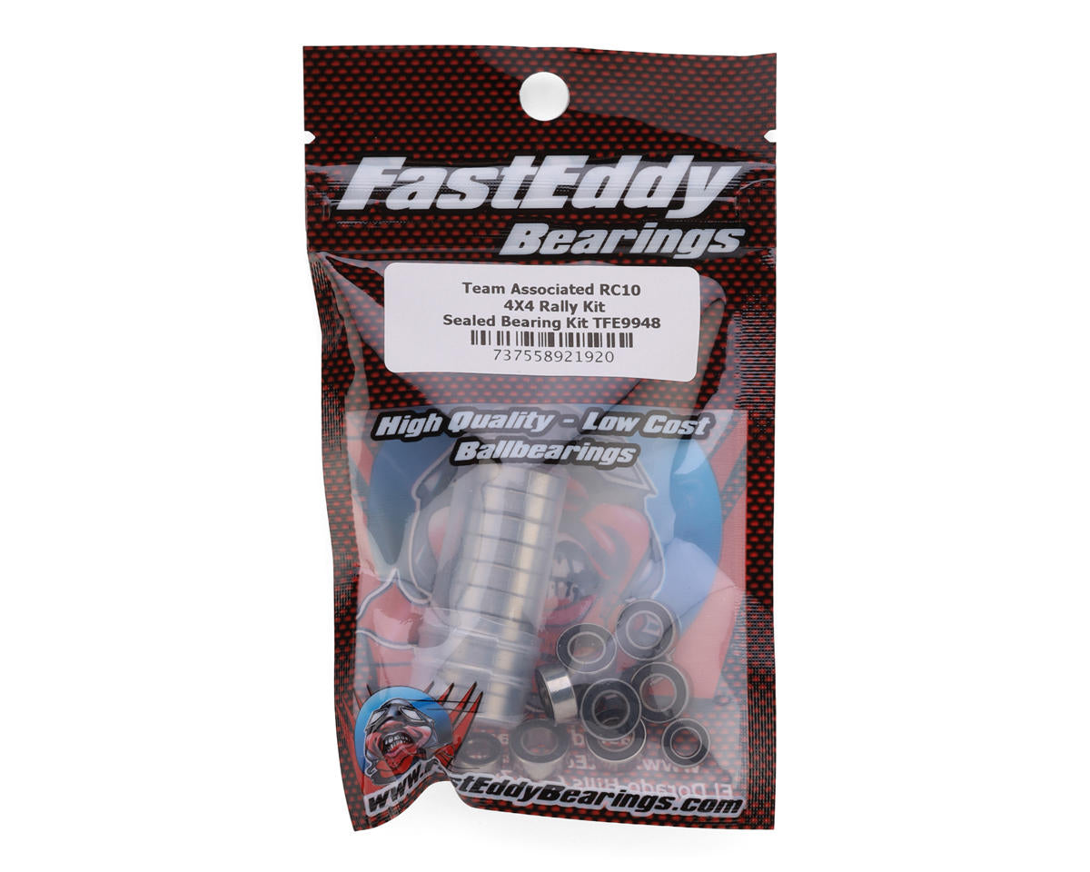 FastEddy Team Associated RC10 4X4 Rally Kit Sealed Ball Bearings Kit