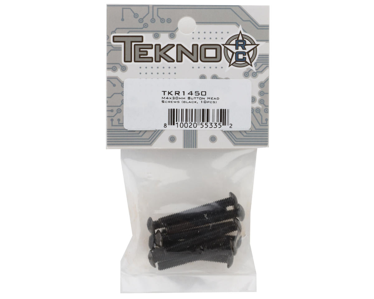 Tekno RC 4x30mm Button Head Screws (10)